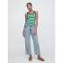 V-RELAXED STRAIGHT CROP LT PEYTON LIGHT WASH