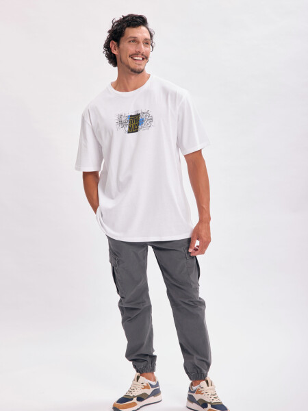 Pantalón cargo jogger Gris Oscuro
