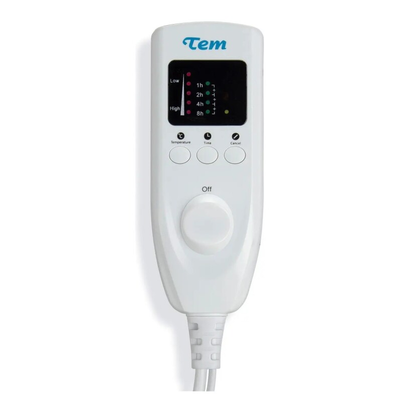 Calienta Camas Tem 2 Plazas Digital T1gccdt2p1103 Color Blanco Liso Calienta Camas Tem 2 Plazas Digital T1gccdt2p1103 Color Blanco Liso