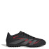 Championes Unisex Adidas Futbol 5 Predator Club TF Negro - Rojo