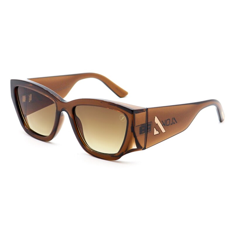 Lentes de Sol Chilli Beans Alok Unisex Marrón Claro
