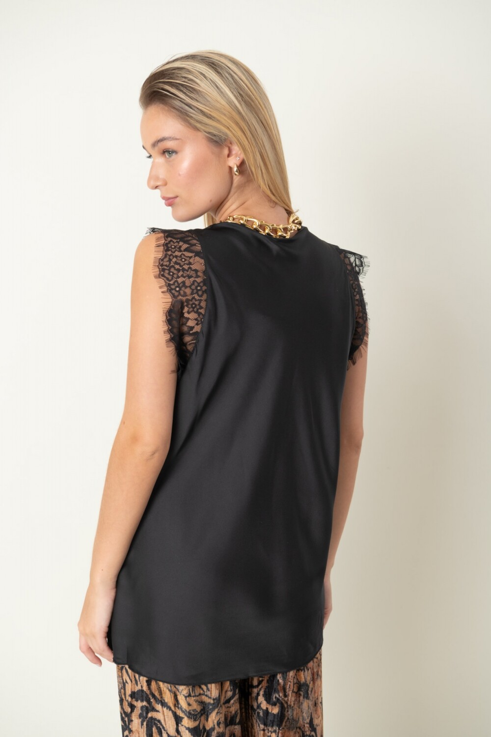 BLUSA AMMOLITA Negro