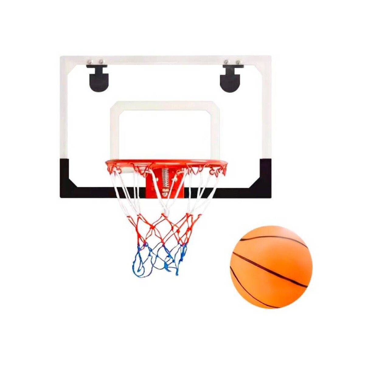 Tablero de Basket 60x40cm. Incluye pelota más inflador. 