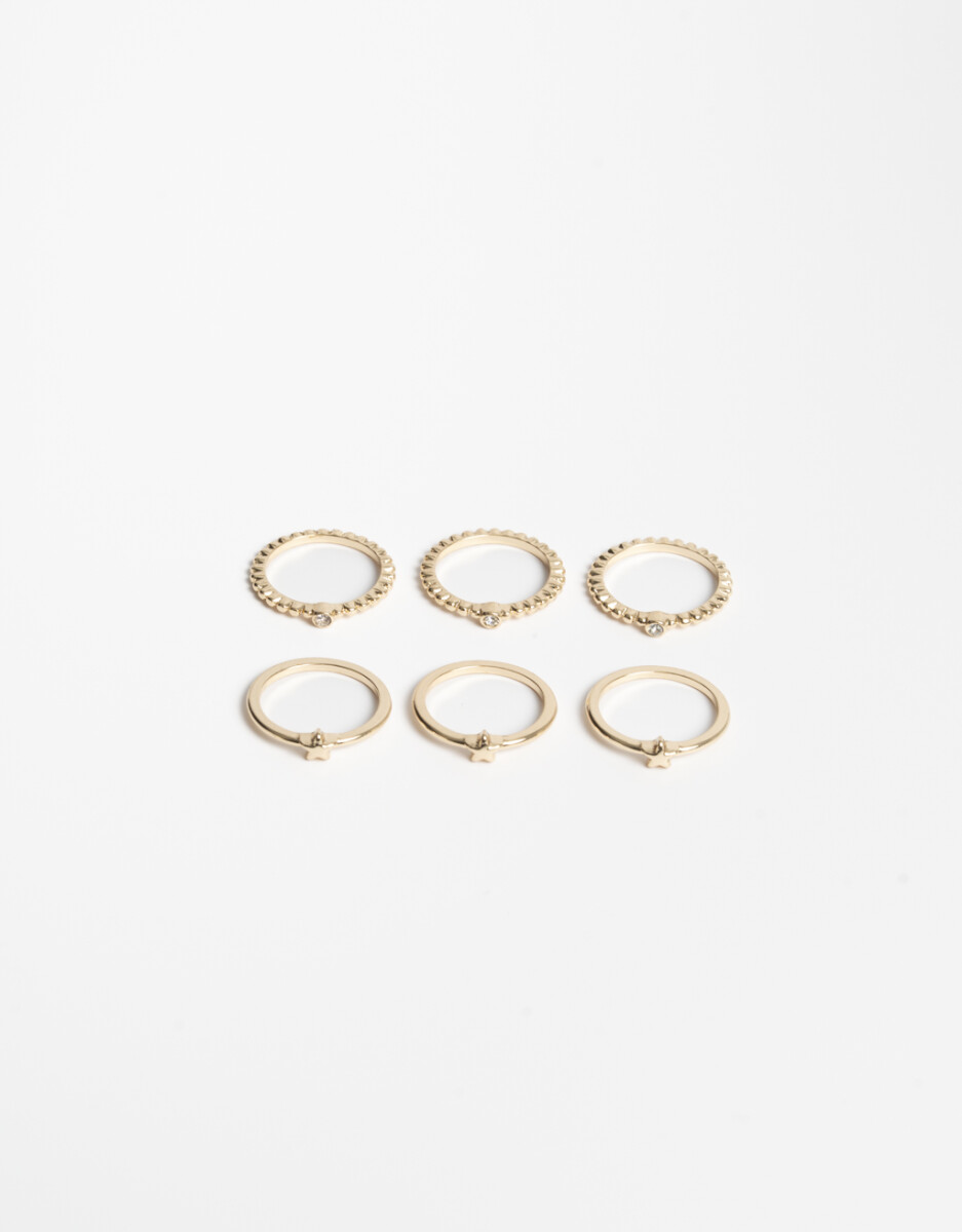 Set De Anillos 