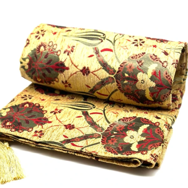 Mantón Royal Tulip 2,00x1,40 Dorado
