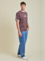 T-SHIRT RUNEL RUSTY MarrÓn