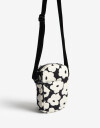 Complemento Marroquinería Nylon Pouch En Material Estampado - Estampado Flores