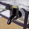 JGO DISPENSADOR DOBLE C/SOPORTE METAL/VASOS Unica