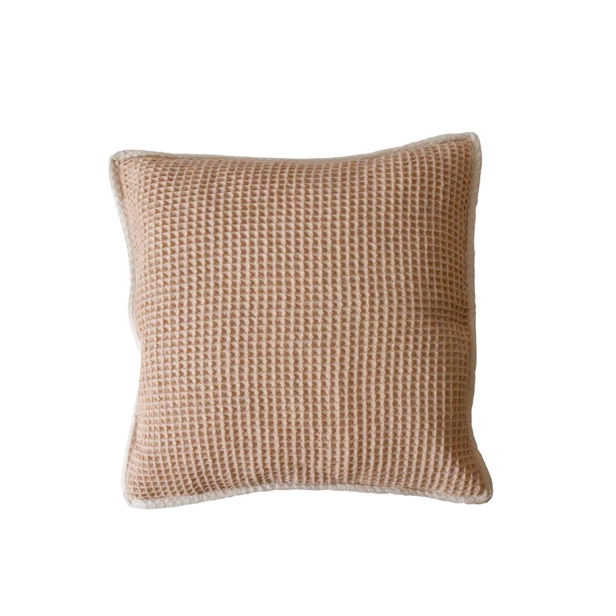 ALMOHADÓN - ALGODON NATURAL-BEIGE PIQUE WAFFLE BEIGE 