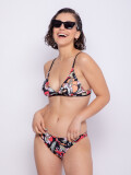 BOTTOM BASIC FLOWERY Negro Florcitas