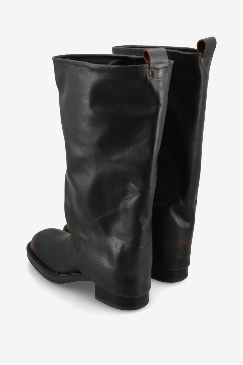 BOTA HEBILLAS Marron