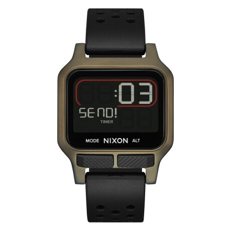 Reloj Nixon Deportivo Silicona Negro 0