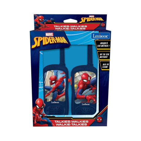 Pack X 2 Walkie-Talkie Infantiles Lexibook Spiderman
