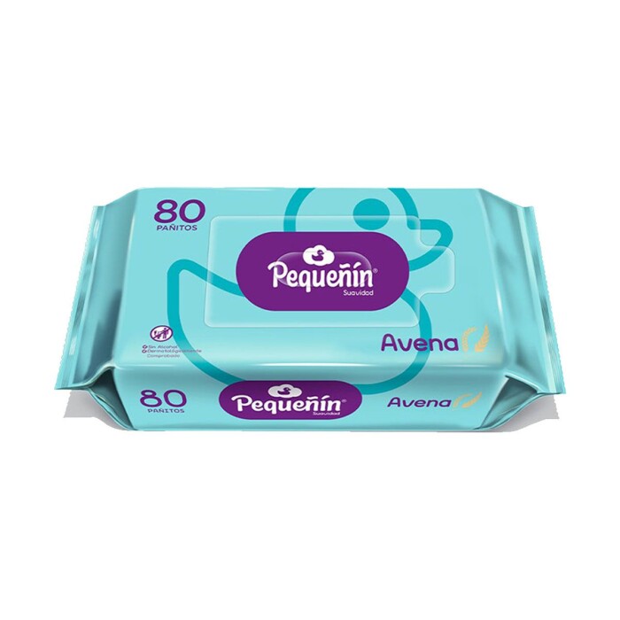 PEQUEÑIN TOA HUMEDAS AVENA X 80 UNID única
