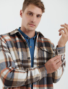 300564 SOBRECAMISA HARRY Tostado/beige