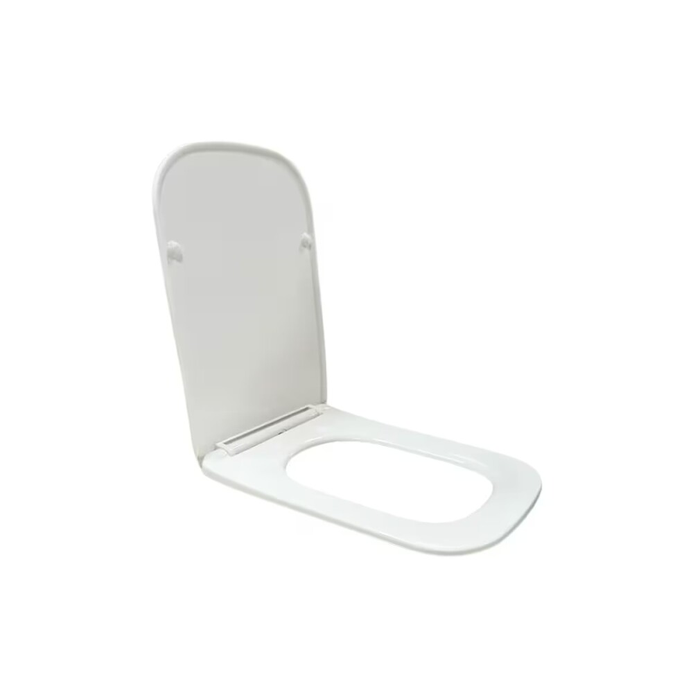 Tapa de inodoro Montano Resina UF Blanca Cierre Lento Tapa De Inodoro Montano Resina Uf Blanca Cierre Lento