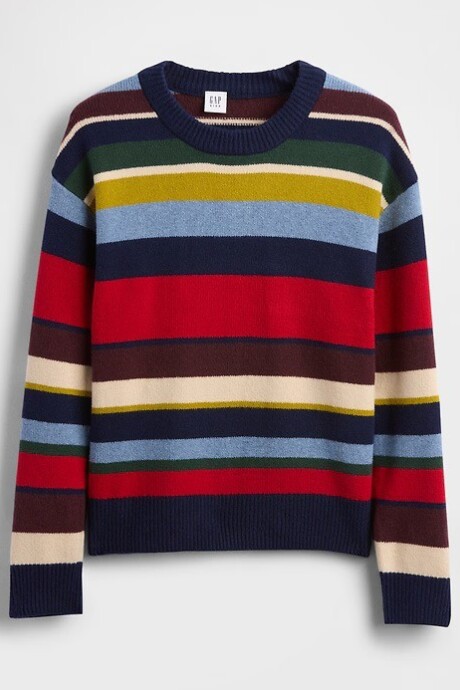 Buzo Cashsoft Niño Multi Stripe