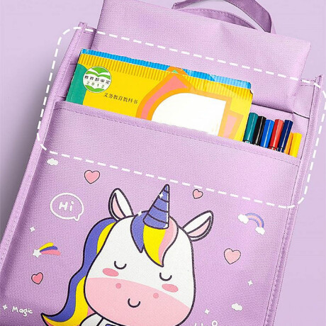 Bolso Escolar P/útiles Multiuso Cartuchera Infantil Rosa