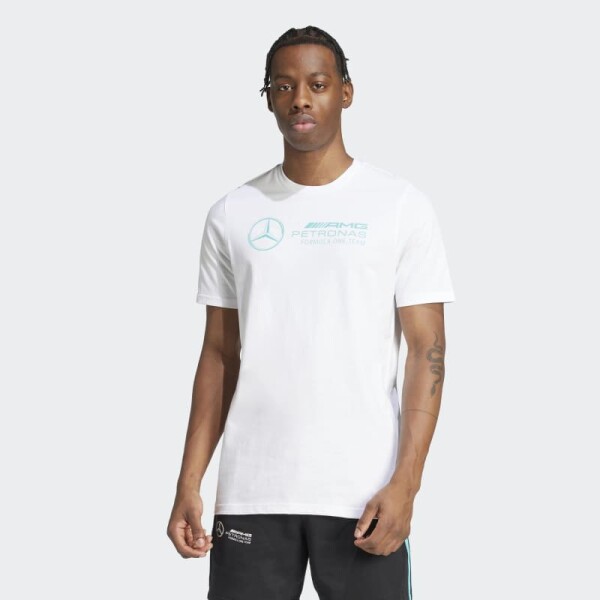 Remera Adidas Mercedes - AMG Petronas Formula One Team DNA Blanco