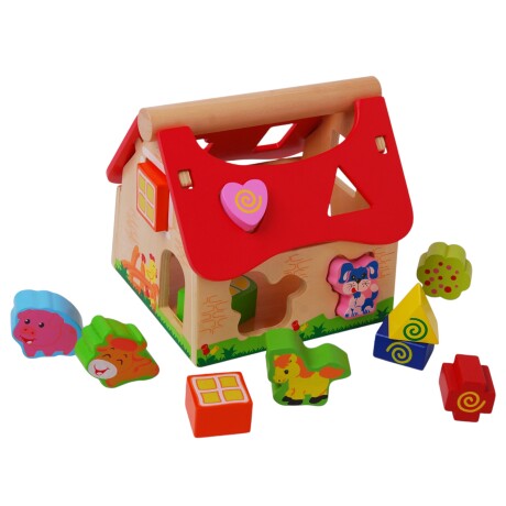 Juego Didactico de Madera con Animales de la Granja Juego Didactico de Madera con Animales de la Granja