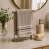 Toalla de Mano en Algodón 48x80cm Lumina Beige