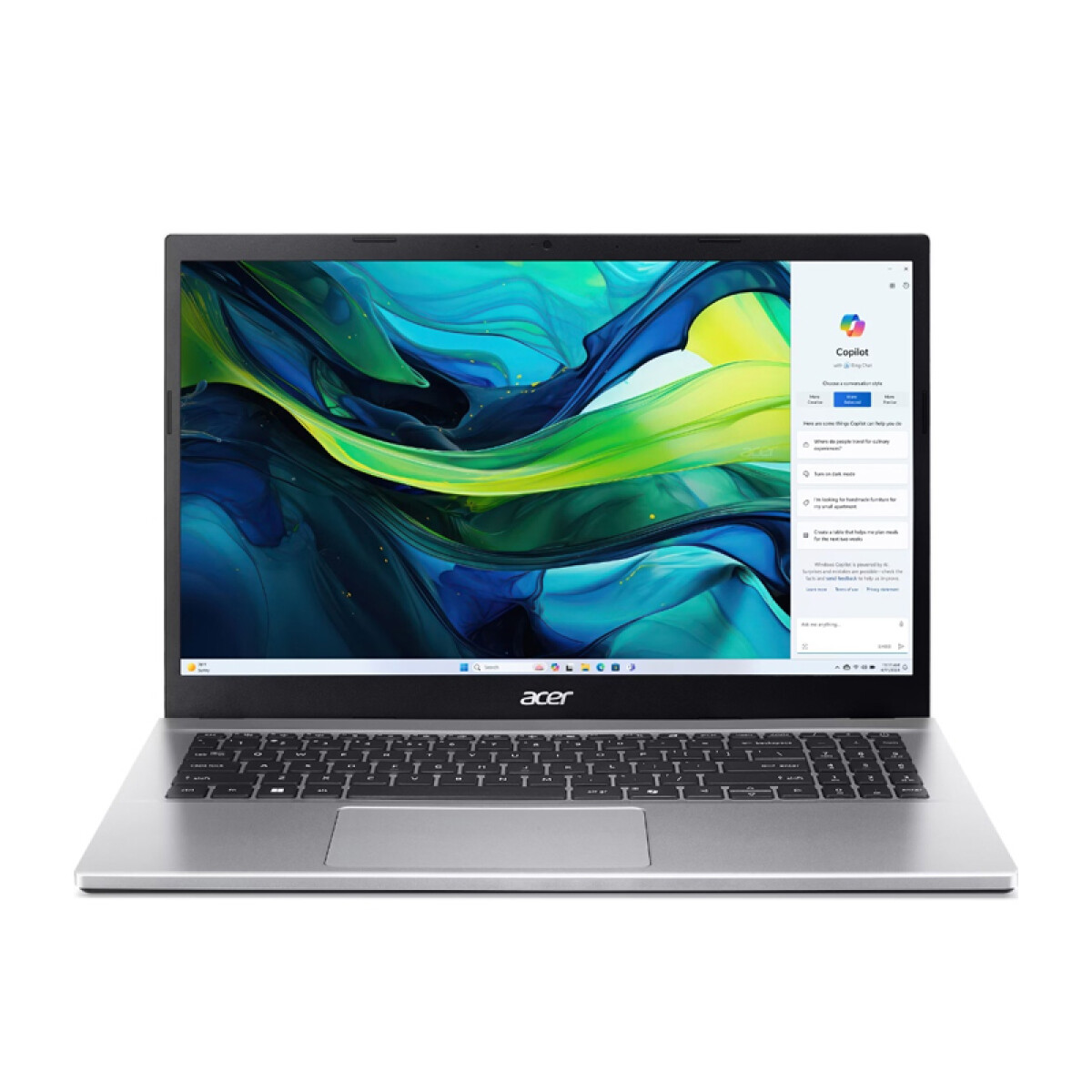 Notebook Acer AG15-R3G. AMD Ryzen 7 7730u. RAM 32GB. Disco Sólido 1TB. Pantalla 15.6" Full HD. Win11 