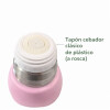 Set Matero Termo Acero Inoxidable 1L + Mate Acero Inoxidable Rosado
