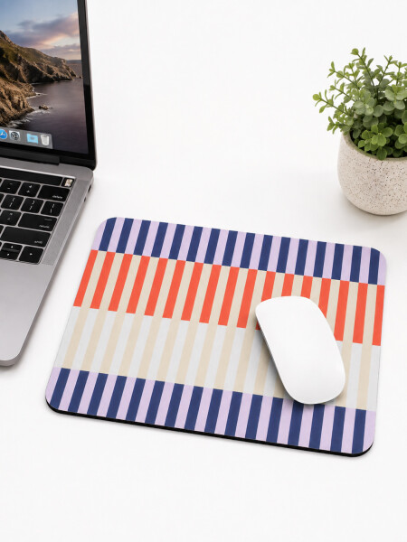 MOUSE PAD ESTAMPADO LINEAS MULTICOLOR