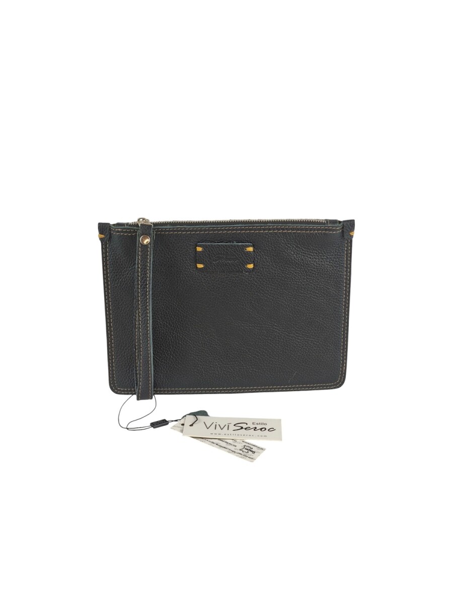 Sobre de cuero - Negro 