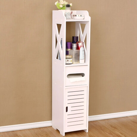 Organizador para espacios reducidos 80 x 18 x 20 cm BLANCO