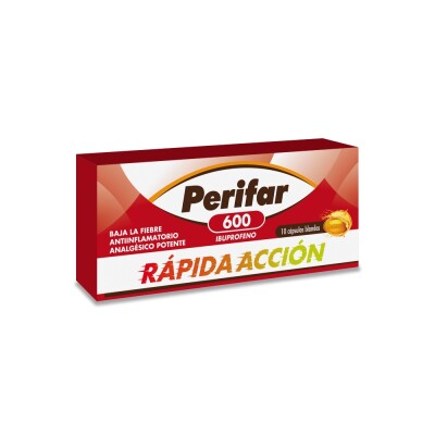 Perifar 600 10 Caps. Blandas. Perifar 600 10 Caps. Blandas.