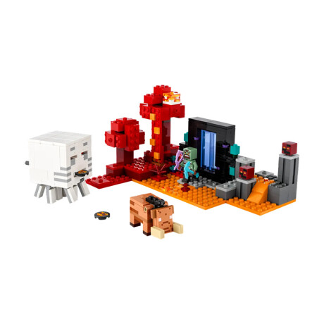 Lego La Trampa del Portal del Nether 352 Piezas 8+ Minecraft