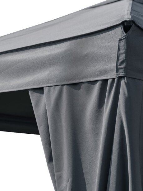 Gazebo NORDMARKA 3x3x2,78 m gris Gazebo NORDMARKA 3x3x2,78 m gris
