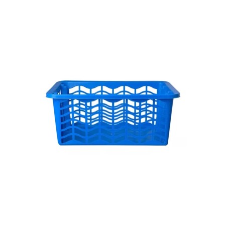 CANASTO MULTIUSO RECTANGULAR 30 LITROS MULTICOLOR