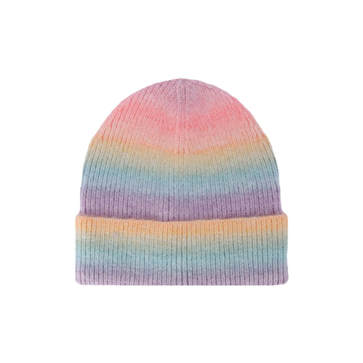 Gorro de lana degradé - naranja 