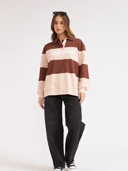 REMERA N.SAILS 21023 FLO MARR ROSA