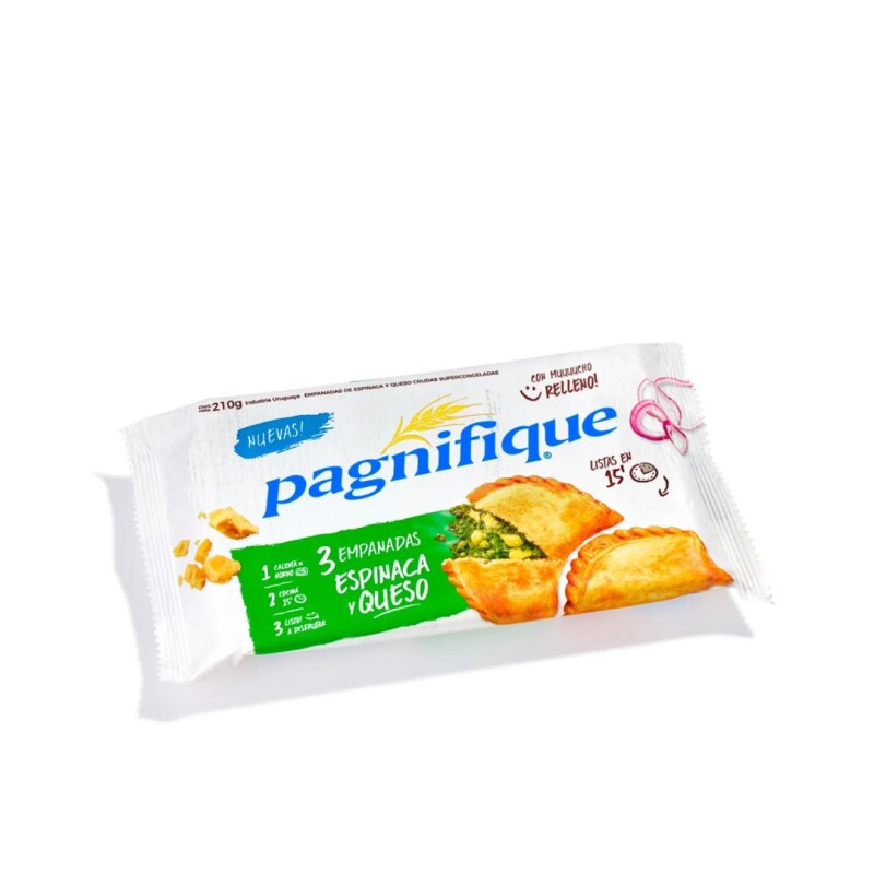 EMPANADAS DE ESPINACA Y QUESO X3 PAGNIFIQUE EMPANADAS DE ESPINACA Y QUESO X3 PAGNIFIQUE