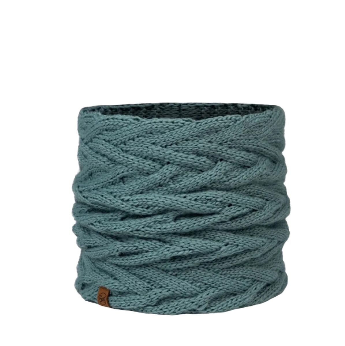 Bufanda Buff Knitted & Fleece Neckwarmer Caryn - Celeste 