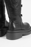 Botas doble hebilla negro