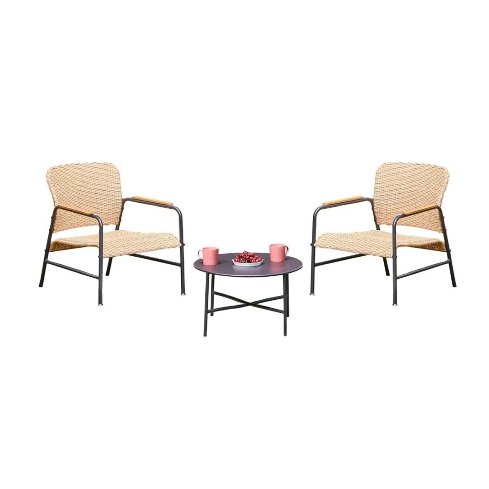 SET DE TERRAZA RATTAN-SINTETICO-Y-ACERO NATURAL-BEIGE ARENAS