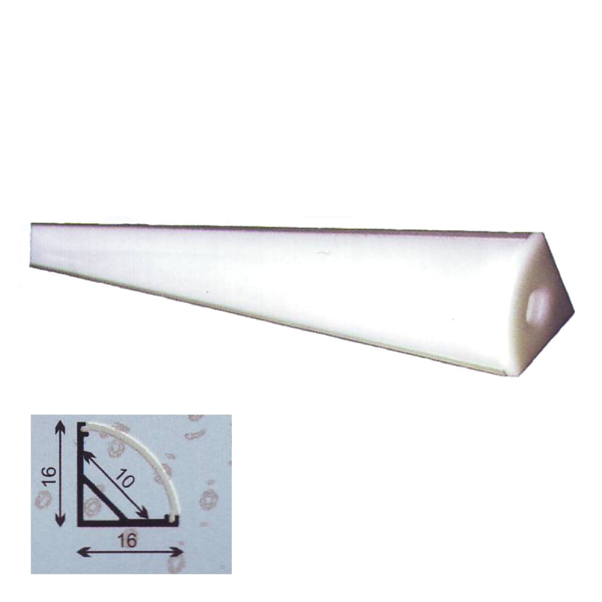 Regleta LED aluminio 12V 16W 119cm 4000K PT1 - LD0346 
