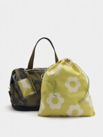Bolso De Deporte De Nylon Con Estampado Floral multicolor