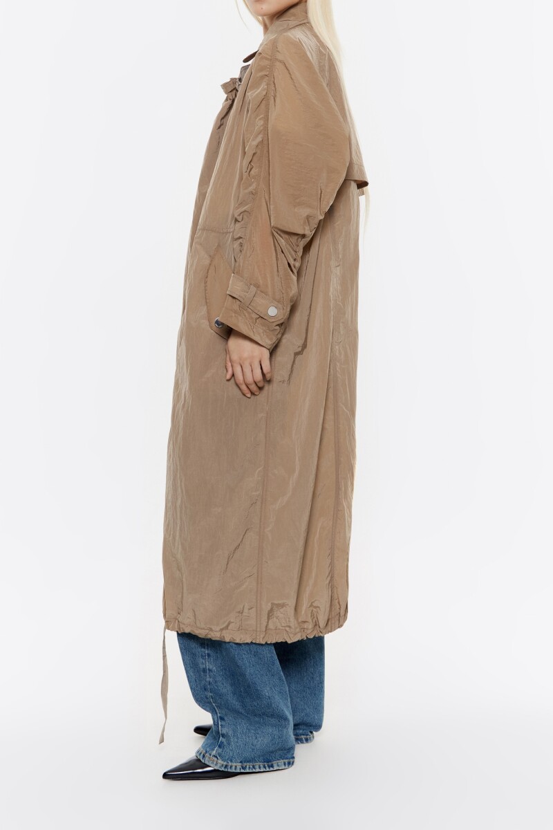GABARDINA LIGERA MAXI Camel