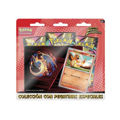 Pokémon Colección Stickers Tech Heroes Ascendentes - Charmander Pokémon Colección Stickers Tech Heroes Ascendentes - Charmander
