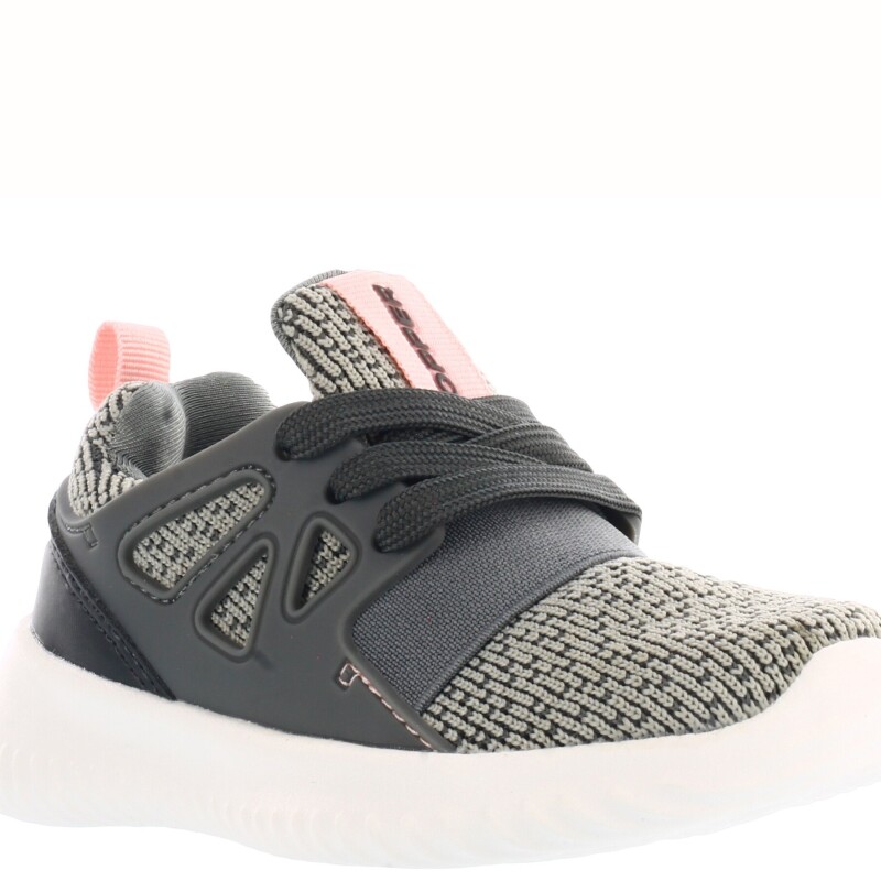 Championes Infantiles Topper Mamba Kids Gris - Rosa