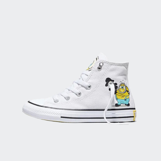 Championes Converse Minions Chuck Taylor All Star Blanco