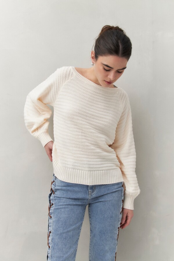 SWEATER GRETEL Crudo