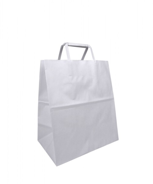 Bolsa lisa acuario 26x16x30 cm BLANCO