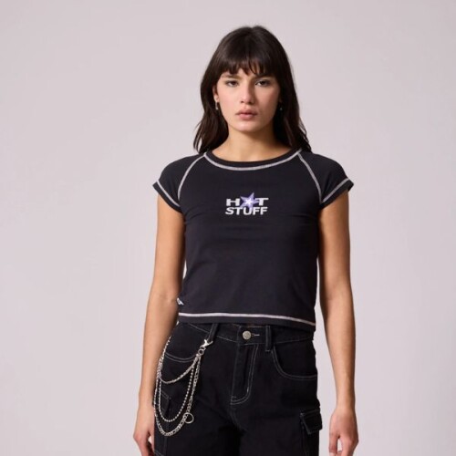 T-Shirt CIEN Dixie Negro