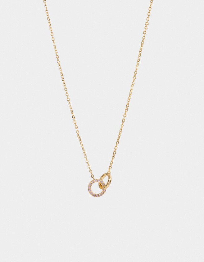 Cadena Corta con Dije Premium Gold Cortos - Dorado